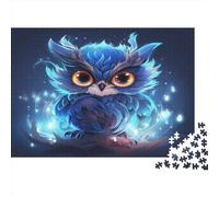 Owl Puzzle Da 1000 Pezzi Per Adulti Puzzle Da 1000 Pezzi Giochi Educativi Decorazione Della Casa Puzzle I Migliori Regali Per Uomini E Donne 1000pcs (75x50cm)