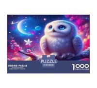 Owl Puzzle Da 1000 Pezzi Per Amanti Della Natura: Ammira Paesaggi E Rafforza La Persistenza!