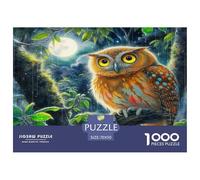 Owl Puzzle Da 1000 Pezzi Per Amici in Riunione: Collaborare E Passare Un Momento Unico!