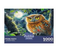 Owl Puzzle Da 1000 Pezzi Per Chi Ama I Paesaggi Urbani: Ricrea Città Famose E Migliora La Memoria!