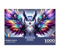 Owl, Puzzle Da 1000 Pezzi, Stimola Memoria E Creatività, Perfetto Per Regali, Adatto Dai 10 Anni, 38x26cm/1000pcs