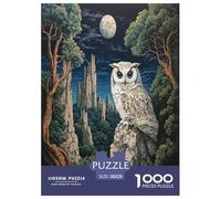 Owl Puzzle Impossibili 1000 Pezzi Decorazione Per La Casa. Giochi Rilassamento E Intelligence Per Adulti E Ragazzi Da 14 Anni 38x26cm/1000pcs