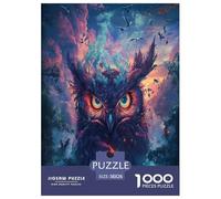 Owl Puzzle Impossibili 1000 Pezzi Decorazione Per La Casa. Rilassamento E Intelligence Per Adulti E Bambini Da 12 Anni 38x26cm/1000pcs