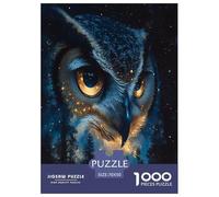 Owl Puzzle Impossibili 1000Pcs Decorazione Per La Casa. Rilassamento E Intelligence Per Adulti E Ragazzi Da 14 Anni 70x50cm/1000pcs
