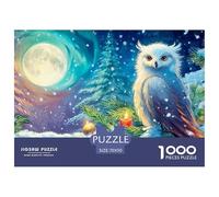 Owl Spectacular 1000-Piece Jigsaw Puzzles for Adults Showcasing The Spectrum of Impossible-to-Difficult Challenging Puzzle Games - These Spectacular Jigsaw Puzzles Engage Adults And Kids Age 12+