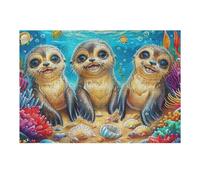 Owl Trio Puzzle 300 Pezzi Giochi Da Tavolo Per Serate Divertimento in Gruppo Rilassamento E Convivialità Regalo Per Amici 300 PCS
