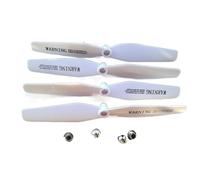 OwlKay Accessori per droni 14,5 cm 145 mm Foro Esagonale 3,5 mm 5 mm Puntelli eliche CW CCW Pale Principali for X5HW X5HC XS809 R/C Drone Quadcopter (Color : 3.5mm-White)