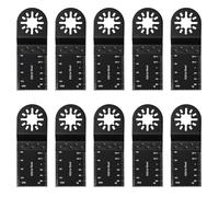 OWLMATE 10 Pezzi Lame per Sega Lame Multifunzione Lame Utensile Multifunzione Oscillante Legno e Metallo Morbido in Plastica per Multimaster per Multimaster Bosch Black&Decker