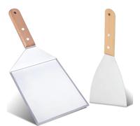 OWLMATE 2 Pezzi Spatola per Pizza Spatola Cucina Pizza Accessori Per La Ristorazione/Cucina/Pulizia Per Bistecche All'Interno E All'Esterno