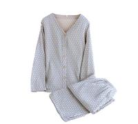 OWLONLINE Pigiama Set Pigiama Kimono Giapponese Hanfu da Donna Taglia M-W5