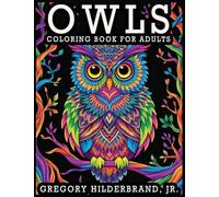 Owls Coloring Book for Adults