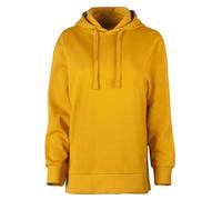 Own Felpa Felpata con Cappuccio e Spacchi Laterali da Donna Ocher XL