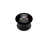 Own Forever The Title 3rd Infantry Division Veteran Flag US PopSockets PopGrip Adesivo