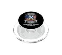 Own Forever The Title 3rd Infantry Division Veteran Flag US PopSockets PopGrip per MagSafe