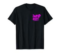 Own The Night Scritta Bubble Magenta Maglietta