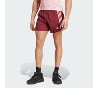 Own the Run 3-Stripes Shorts Shadow Red XS 18 CM