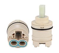 Ownace, Cartuccia Interna per Miscelatore a Leva per Rubinetto, in plastica con Disco in Ceramica da 35 mm / 40 mm, per Vasca da Bagno e Doccia, Ceramica, 35 mm