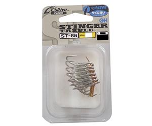 Owner ST-66 TN 4X Treble Hook Heavy Duty Size 2/0 (9376) 4953873519376