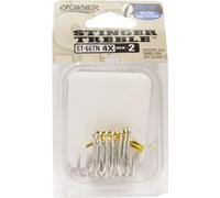 Owner ST di uncini - , Waller drillinge, meeres drillinge, pesci predatori drillinge, ami da pesca al siluro & pesca in mare, Gr. 2 / 7 Stück