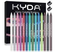 Ownest Set di 14 colori di eyeliner, set di eyeliner con perla, matita metallizzata, eyeliner glitterato, opaco, set professionale per eyeliner colorato