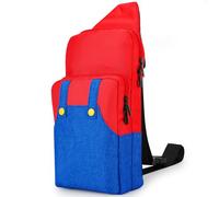 Owngen Simpatica borsa da viaggio per Nintendo Switch/Lite / OLED, zaino portatile a tracolla a tracolla per NS Consolo, dock di ricarica, Joy-Cons, accessori per uomini, donne