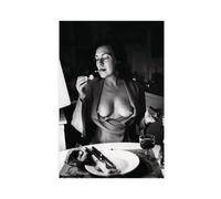 OWNPET Helmut Newton - 1 poster su tela, decorazione artistica da parete per soggiorno, camera da letto, senza cornice, 50 x 75 cm