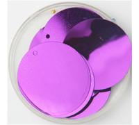 OWNPET Paillettes 30mm 40mm 50mm Paillettes per Artigianato Grandi Paillettes Rotonde Paillette Lentejuelas con 1 Foro Laterale Accessori per Cucire manuali Fai da Te
