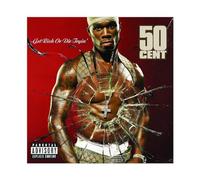 OWNPET Stampa artistica da parete su tela, motivo: cantante 50 centesimi Get Rich Or Die Tryin, decorazione artistica da parete per soggiorno e camera da letto, senza cornice, 30 x 30 cm