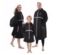 Owntop Parka da Nuoto per Adulti e Bambini, Poncho da Surf Antivento e Impermeabile, Accappatoio Oversize con Tasche Foderate in Peluche e Cappuccio, per Piscina Spiaggia, Surf, Campeggio