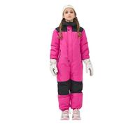 Owntop Tuta da Neve Intera per Bambini - Tuta da Sci Impermeabile e Leggera Unisex, Completo Sci Caldo con Cappuccio per Bambini e Bambine, Tuta da Snowboard Invernale (Rosa,2-3 Anni)
