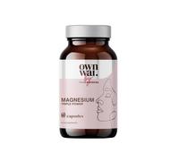 OWNWAI Magnesio 60 Capsule | 200mg Citrato Malato Bisglicinato | 3 Forme