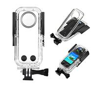 O'woda Custodia Impermeabile per Insta360 X3, Custodia Protettiva per Subacquee Fotocamera Panoramica Riprese HD per Insta360 X3 (40M)