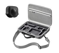 O'woda Custodia per fotocamera insta360 ONE X3 Action Camera, custodia portatile impermeabile con copriobiettivo in silicone per accessori lnsta360 X3, grigio., 33.8 * 22.5 * 6.5cm, Valigia