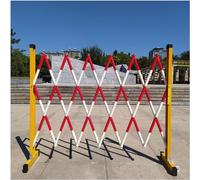 OWOHYG Barriera Mobile per parcheggio, barriera Stradale Retrattile per Garage stradali all'aperto, barricata in Metallo espandibile, Rossa, 1,2 * 7 m, Gialla, 1,2 * 1,5 m
