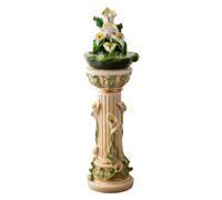 OWOHYG Fontana da Pavimento, Fontana A Cascata, Fontana da Interno, Calla, Fontana Creativa, Fontana Rilassante, Decorazione per La Casa, Fontana da Giardino, Cascata