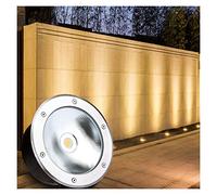 OWOHYG LED-Grondverlichting, Tuinverlichting Ip67 Waterdicht. Ondergrondse Verlichting Voor Gebruik in Hotels, Villa'S, Opritten, Bruggen En in De Techniek (Wit Licht 10W).