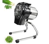 OWOHYG Macchina Professionale, Set Tagliaverdure Elettrico, Tritaverdure Professionale, Robot da Cucina E Tritatutto, per Peperoni, Cipollotti Tritati, Cipolle, Coriandolo, Porri, Ze.110CL