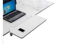 OWOHYG Vassoio Estensibile per Tastiera da scrivania - Supporto ergonomico per scrivania con Staffa Pieghevole in Metallo per Studio e Ufficio, A, 52 * 25 cm/20 * 9,8 Pollici