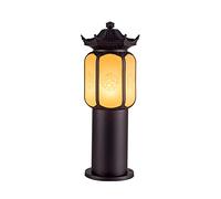 OWOHYG Wandlamp LED, Antieke Buitengazonverlichting E27 Villa Tuinlampen Huis Veranda Patio Waterdichte Padverlichting Landschapsterras Oprit Pad Externe Vloermontage Tuinlampen H23.64In