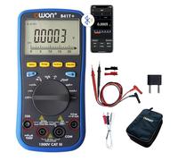 OWON B41T+ Multimetro Digitale Bluetooth, 22000 Conti Multimetri Digitali 3 in 1 Auto Ranging con Misuratore di Retroilluminazione Bluetooth True RMS per Test Elettrici ecc