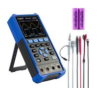 OWON HDS2102 - Oscilloscopio digitale 2 in 1, con display LCD professionale, mini oscilloscopio e multimetro 2 in 1, PC 20.000 punti, con batteria al litio, funzione di memoria