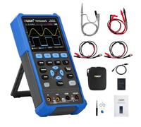 OWON HDS2202S Oscilloscopio 3 in 1 Oscilloscopio per PC portatile professionale da 200 MHz, multimetro digitale da 20000 conteggi Display LCD da 3,5 pollici Strumento di test universale