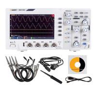 OWON SDS1104 4CH 100MHz Oscilloscopio Digitale 1GS/s 20K Memoria FFT 7" LCD USB