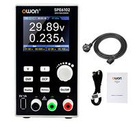 OWON SPE6102 Alimentatore CC programmabile 200W 60V/10A Display LCD TFT da 2,8 pollici con protezione multipla a 4 cifre ad alta precisione con supporto per porta USB Alimentatore da laboratorio SCPI