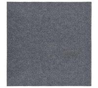 Owoxanthellate 100 x 100 cm grigio in 70% PP 30% PES, superficie in feltro agugliato per una efficace cattura dello sporco in corridoio, cucina e ufficio, fondo in gel antiscivolo, facile da pulire
