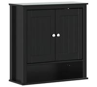 Owoxanthellate Armadietto da bagno Berg, in legno massiccio, 69,5 x 27 x