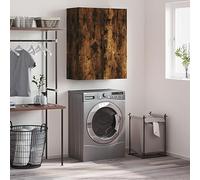 Owoxanthellate Armadietto da parete in legno con design moderno, 69,5 x 34 x 90 cm, per una soluzione compatta di spazio in soggiorno, camera da letto o corridoio