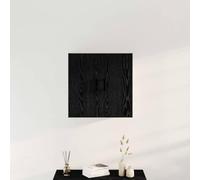 Owoxanthellate Armadio da parete in legno di quercia nera, 60 x 31 x 60 cm, design moderno, facile da curare per soggiorno, camera da letto, corridoio, ufficio