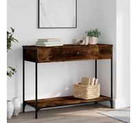 Owoxanthellate Consolle - Tavolo consolle con struttura in metallo, 100 x 34,5 x 75 cm, con spazio per corridoio, soggiorno e camera da letto