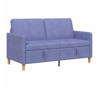 Owoxanthellate Divano a 2 posti con vano portaoggetti, blu jeans, 152 x 78 | Divano compatto a 2 posti per piccoli soggiorni e camere dei ragazzi, con pratico vano sotto la seduta.